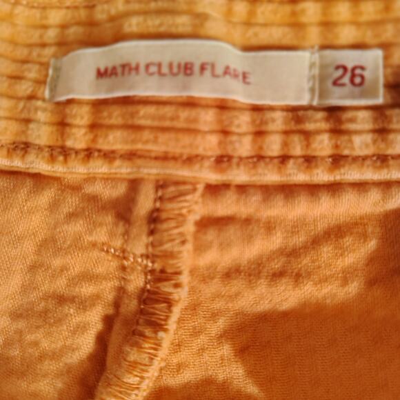 Levi’s Math Club Flare Jeans – Tangerine – Size 26x29 – Rare - Picture 7 of 10